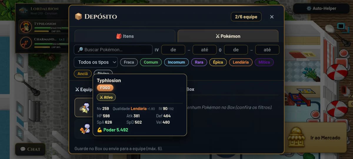 Pokémon Typhlosion nv259
