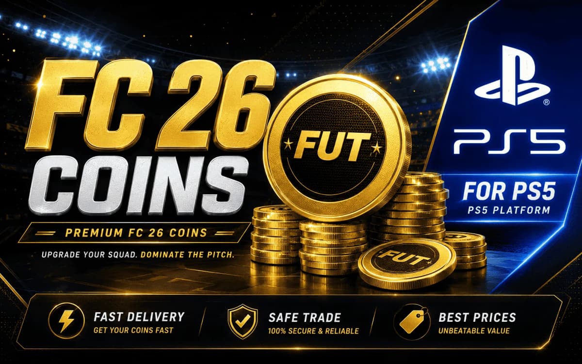 100k coins · Comfort Trade · PlayStation 5 · EA FC 26